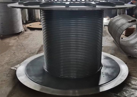 Steel Q355D Cold-resistant Material Cable Winding Drum Main Components Of Tower Crane Main Components Of Tower Crane
