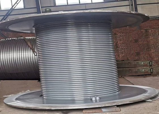 Steel Q355D Cold-resistant Material Cable Winding Drum Main Components Of Tower Crane Main Components Of Tower Crane