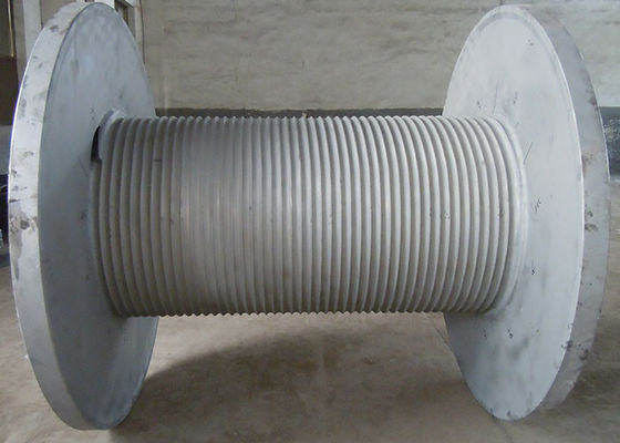 Carbon Steel Integral Cable Winch Drum Lifting Machinery
