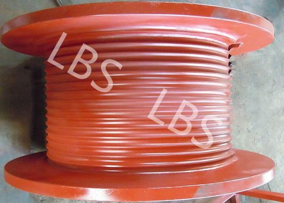 Rig Drawworks Carbon Steel Grooved Drum Steel Wire Rope
