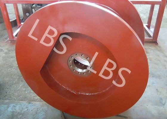 Rig Drawworks Carbon Steel Grooved Drum Steel Wire Rope