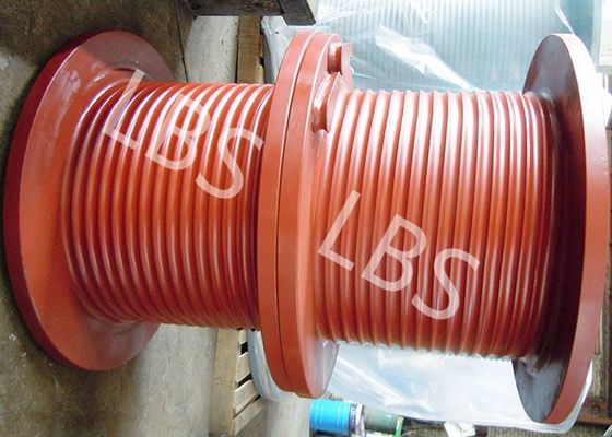 Rig Drawworks Carbon Steel Grooved Drum Steel Wire Rope