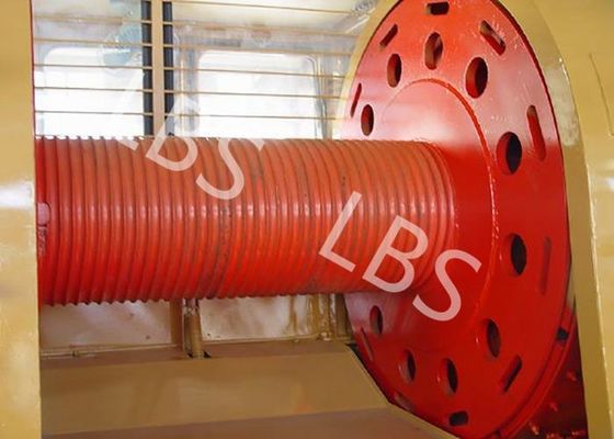 Carbon Steel Integral Cable Winch Drum Lifting Machinery