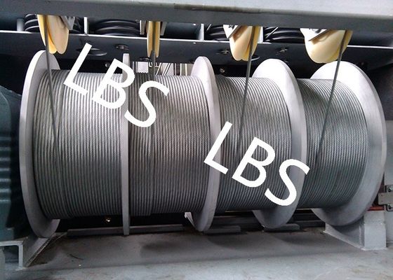 Carbon Steel Cable Quadruple Reel Triple Reel LBS Grooving