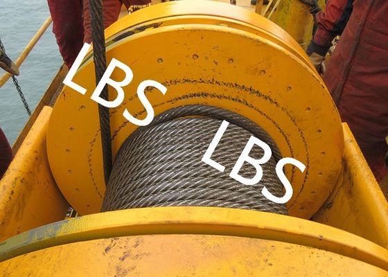 LBS Grooved Drum Windlass Winch With Depth Indicator