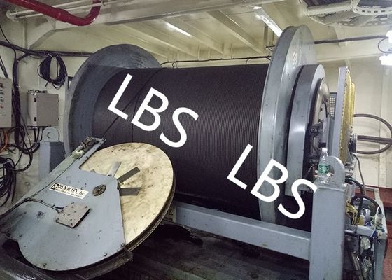 Single Drum Mooring Lifting Winch Reel Hydraulic Driven Type