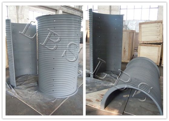 Split LBS Grooved Drum Wire Rope Drum In Differenct Working Condition