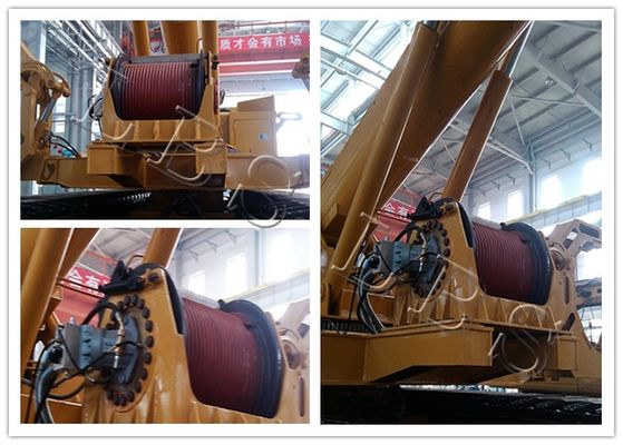 Electric Lifting Winch 10 Ton In Crawler Crane In Construction And Offshore Lifting Works