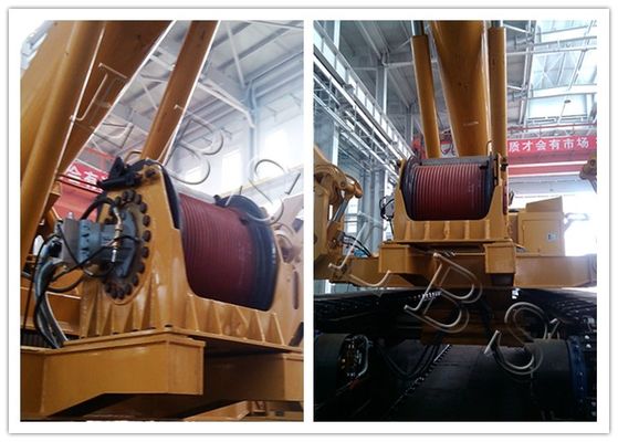 Electric Lifting Winch 10 Ton In Crawler Crane In Construction And Offshore Lifting Works