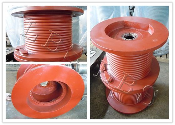 LBS Grooved Drum With Flange Parts Of The Winch Or Full Machine