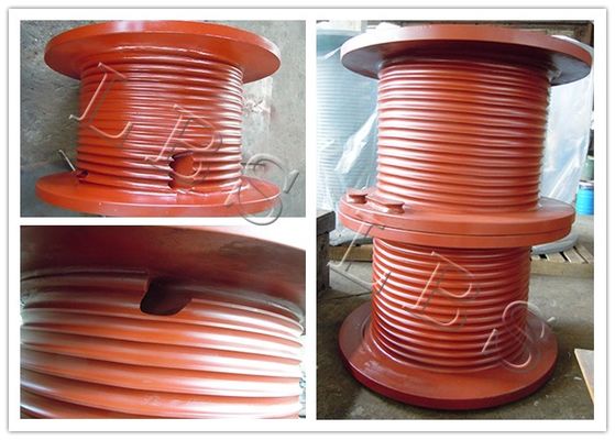 LBS Grooved Drum With Flange Parts Of The Winch Or Full Machine
