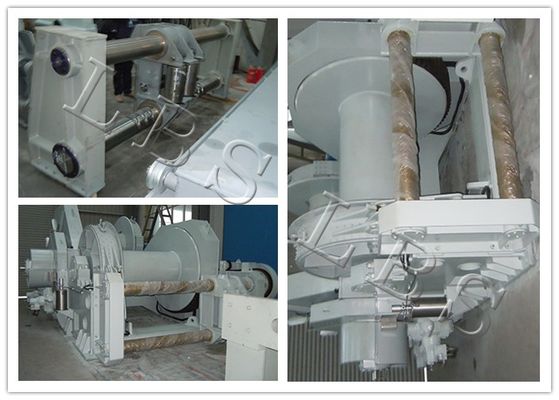 Single Drum Mooring Lifting Winch Reel Hydraulic Driven Type