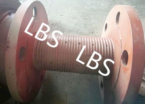 3000m Rope Capacity Wire Rope Winch Drum With Helix Groove