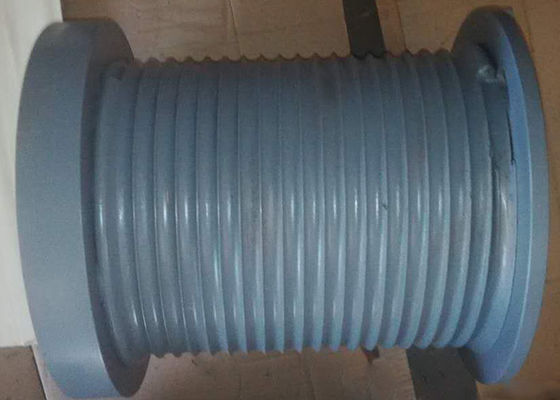 Thickened Seamless Steel Tube Grooved Winch Drum 22mm Diameter Cable