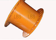 Stainless Steel LBS Grooved Drum With Lightening Holes
