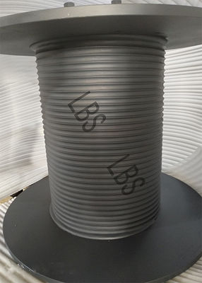 Tower Crane Winch Grooved Drum With Brake Belt Customized