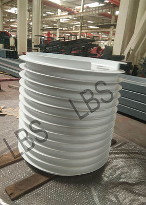 Silver Wire Rope Drum Spray Zinc Primer Finished Lifting And Crane