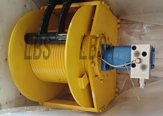 Medium Size 2T Hydraulic Crane Winch Grooved Drum