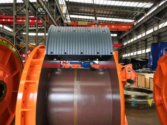 Monolithic Wire Rope Winch Drum Marine Anchor Ships And Lifting Machinery